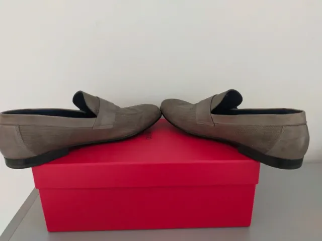 Mocassini Uomo Beige Tg 42