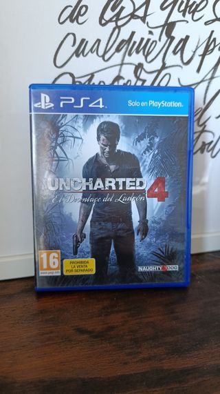 Uncharted 4 PS4 (PlayStation 4)