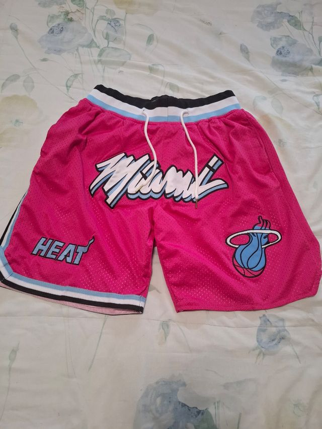 Shorts Miami Heat rosa
