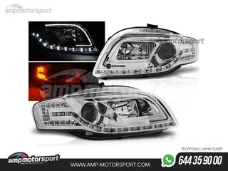 FAROS DELANTEROS LUZ DIURNA TUBE LIGHT PARA AUDI A4 B7 2004-2008