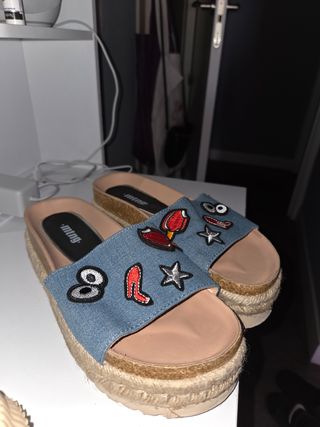 Sandalias/ chanclas vaqueras de mujer - Mustang