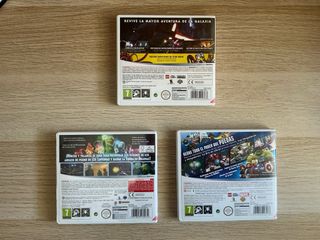 3 juegos de lego para Nintendo 3DS