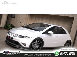 SPOILER DELANTERO DESCATALOGADO HONDA CIVIC MK8 LOOK CARBONO