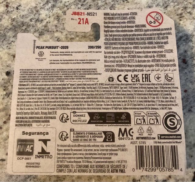 Hot Wheels VW T3 CUSTOM 2025 1:64