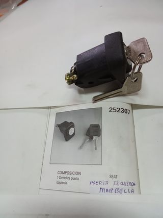 Cerradura puerta Seat Marbella Izquierda  252307