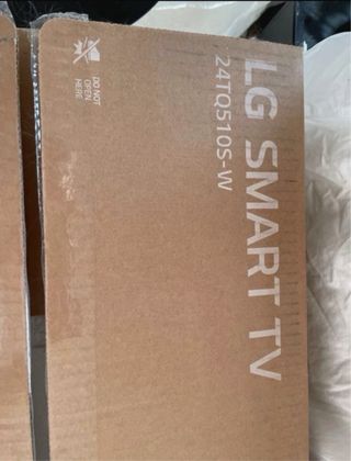 TV LG 24" smart tv blanco