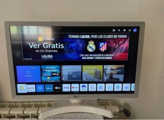 TV LG 24" smart tv blanco