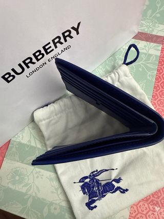 Burberry - Billetera Azul