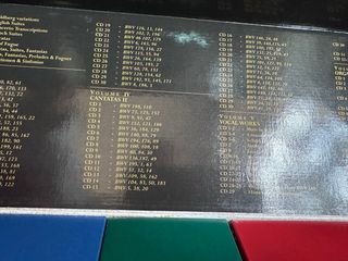 160 CDs - Obras completas de Bach