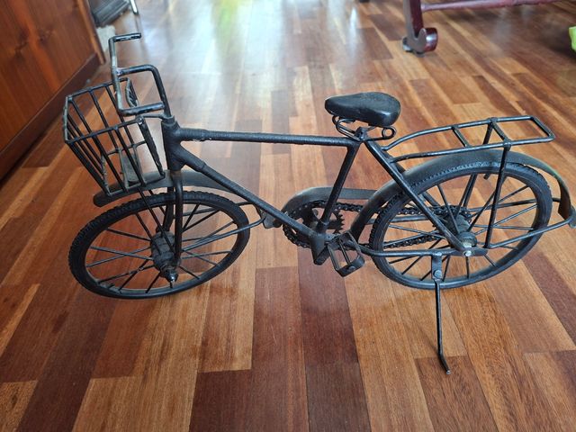Mini Bicicleta Decorativa Metal 46cm de largo x 27