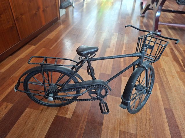 Mini Bicicleta Decorativa Metal 46cm de largo x 27