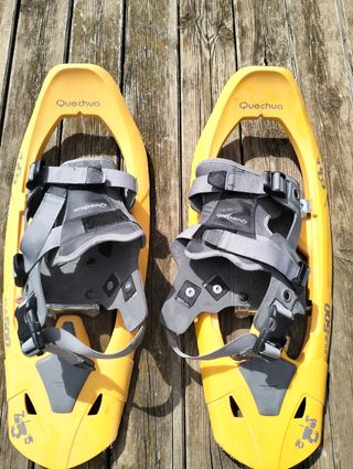 Ciaspole Quechua 500 - Gialle