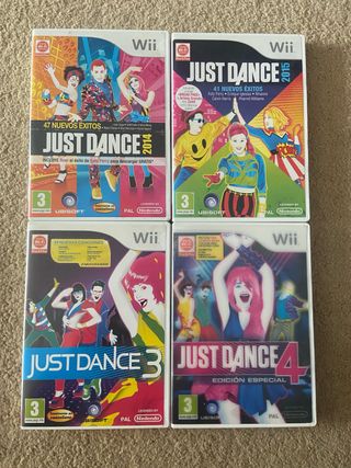 Just Dance Wii (4 juegos)