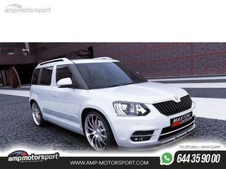 SPOILER DELANTERO DESCATALOGADO SKODA YETI LOOK CARBONO