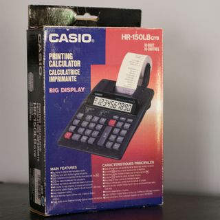 CASIO HR-150LB: Calculadora Impresora
