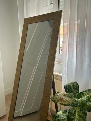 Espejo dorado Conforama - Moderno