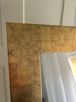 Espejo dorado Conforama - Moderno