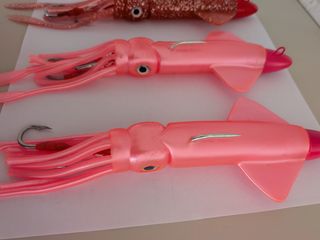 Esche calamari slow pitch 120gr 4 PZ con assist