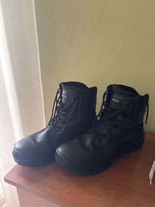 Botas tácticas negras solo me las he puesto unavez