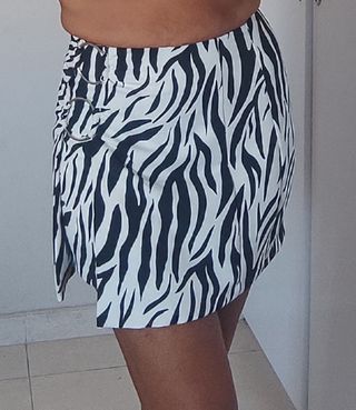 Mini Falda Zebra