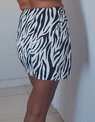 Mini Falda Zebra