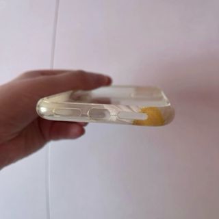 Funda iPhone 11 transparente margaritas