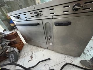 Cocina industrial 2 fuegos y plancha