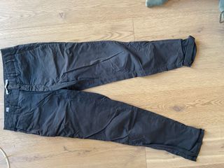 Pantalones Hombre Gris Azulado