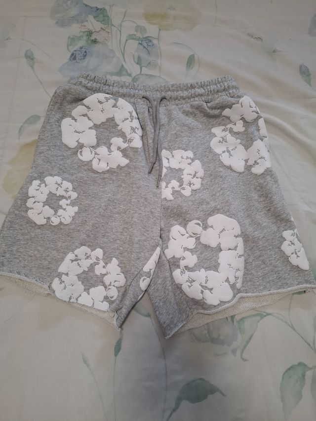 Shorts Denim Tears Gris