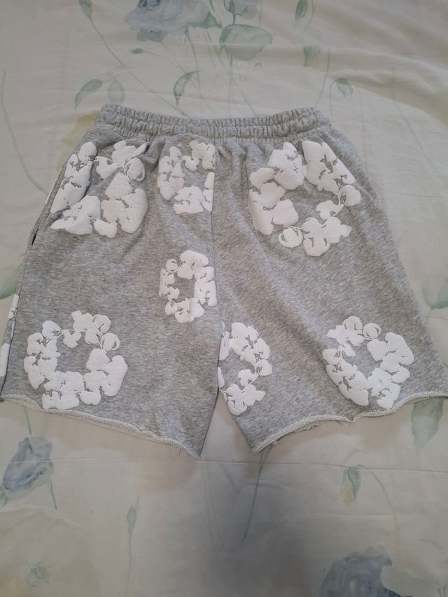 Shorts Denim Tears Gris