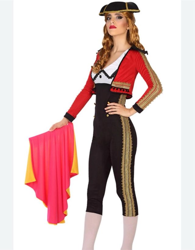 Disfraz Torera Rojo-Negro