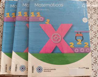 Libros de 4 de primaria de matematicas