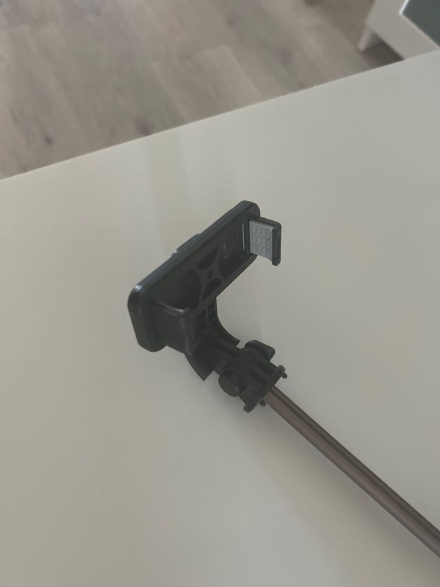 Palo selfie extensible con trípode + control remot