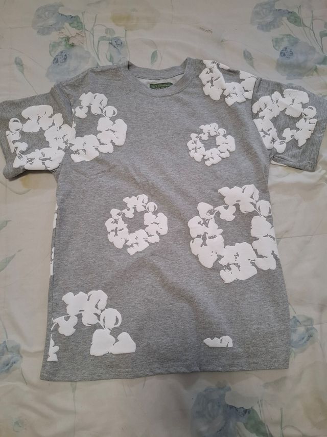 Camiseta Denim Tears Gris