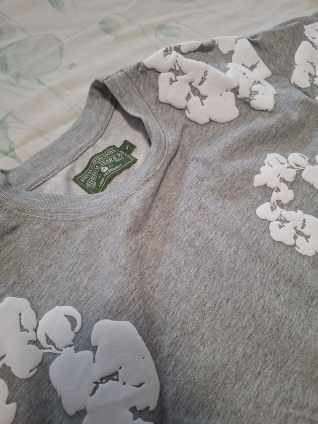 Camiseta Denim Tears Gris