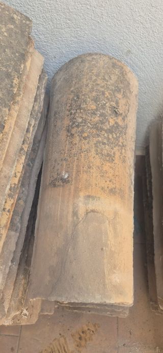 Tejas antiguas cerámicas - 150 uds
