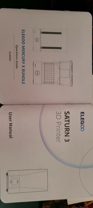 ELEGOO Saturn 3 12K & Mercury X BUNDLE + acessori