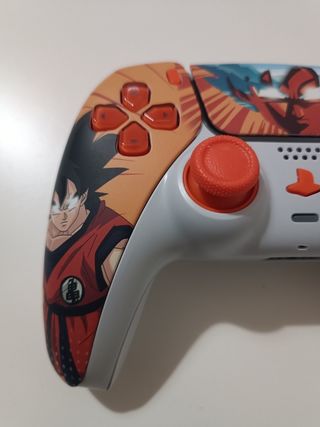Mando PS5 Dragon Ball y joysticks TMR magnéticos.