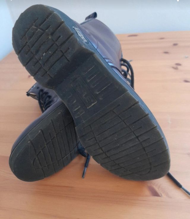 Anfibi Rifle n 37 color viola vinaccio