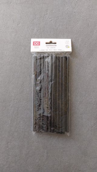 Cannucce Carta Nere DG - 24pz