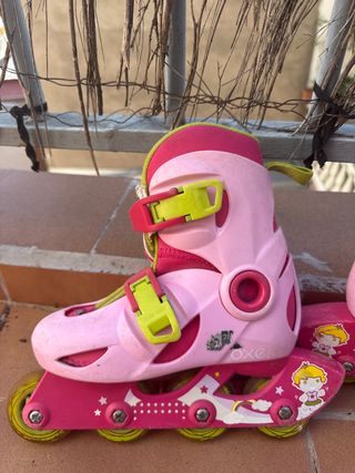 Patines Oxelo niña nº 28 a uno le falta freno 