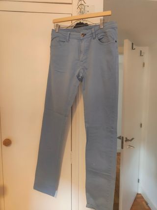 Vaqueros Massimo Dutti azul marino