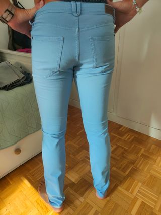 Vaqueros Massimo Dutti azul marino