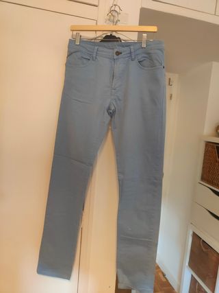 Vaqueros Massimo Dutti azul marino