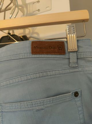 Vaqueros Massimo Dutti azul marino