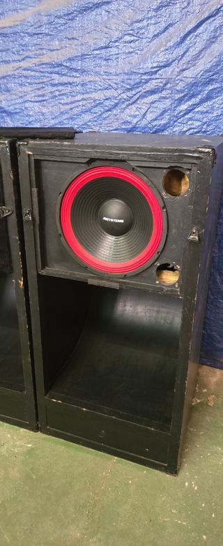 Altavoces Subgraves de 15 pulgadas tipo tobogán