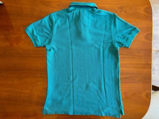 Polo Pedro del Hierro, talla S - Verde azulado.