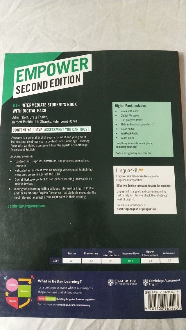 Empower Intermediate/B1+ Student's Book with Di...