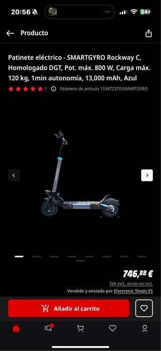 Patinete SMARTGYRO Rockway C
