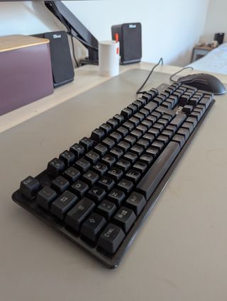 Tastiera Mouse Gaming G-Lab - Nero Combo Carbon